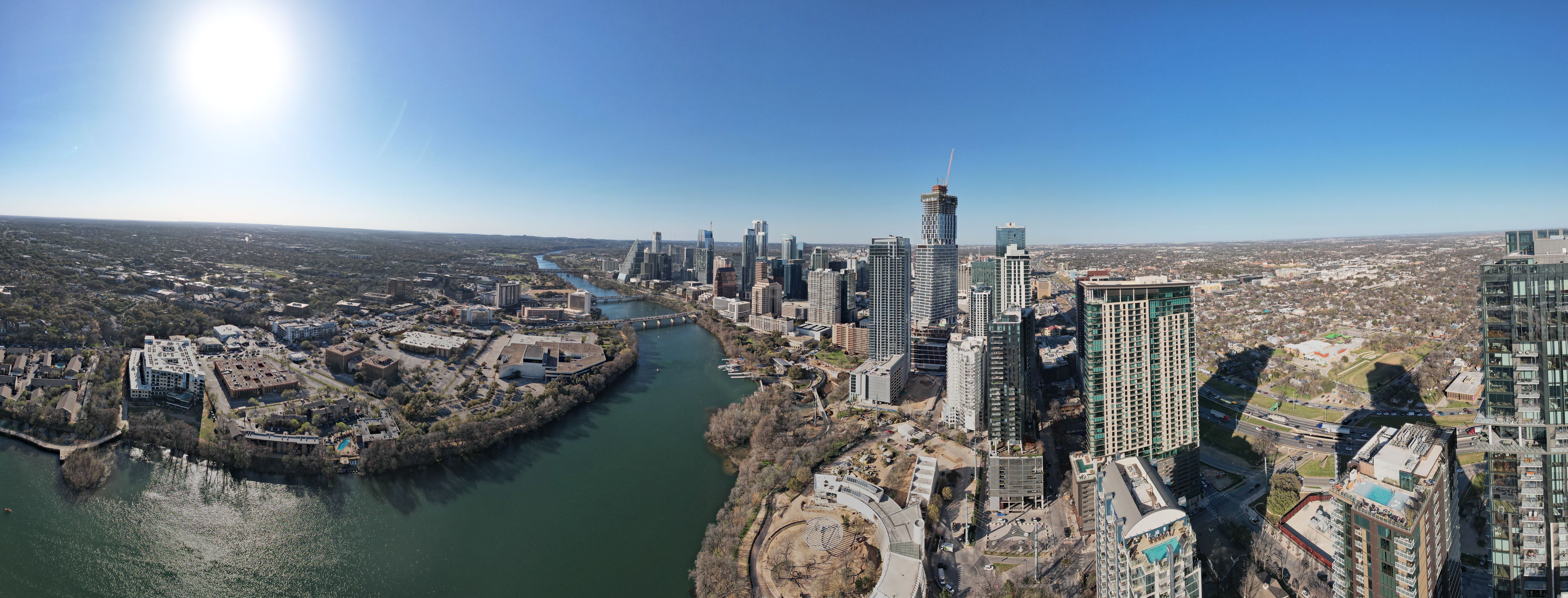 Central Texas Panoramic Landscape
